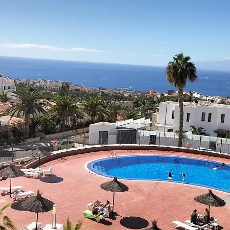 Lägenhet 180 Seaview 1 Bedroom Flat With Swimming Pool Costa Adeje (Tenerife)