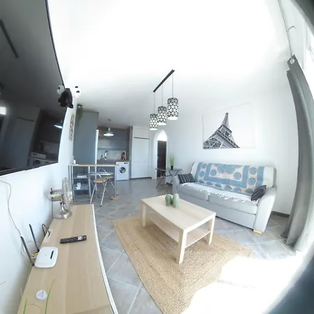 180 Seaview 1 Bedroom Flat With Swimming Pool Lägenhet Costa Adeje (Tenerife)